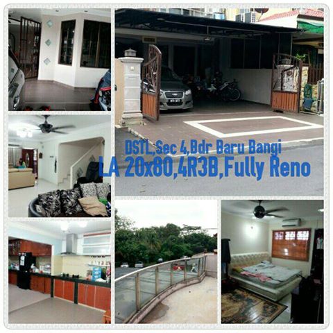 2Sty Terrace Seksyen 4 Bangi For Sale! 2Sty Terrace Seksyen 4 Bangi For Sale!